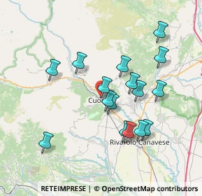 Mappa Via Montenero, 10082 Cuorgnè TO, Italia (6.79938)