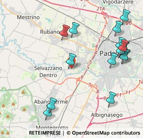 Mappa Shopping Ten, 35030 Selvazzano Dentro PD, Italia (4.966)