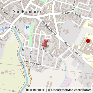 Mappa Via Bassano del Grappa,  9, 37047 San Bonifacio, Verona (Veneto)