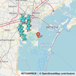 Mappa 7R3+XR, 30034 Mira VE, Italia (8.08818)