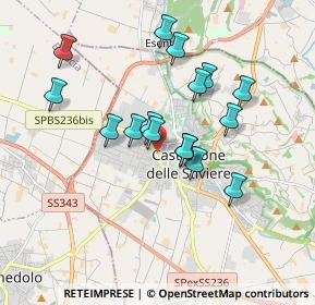Mappa Via G. Petrecino, 46043 Castiglione delle Stiviere MN, Italia (1.56625)