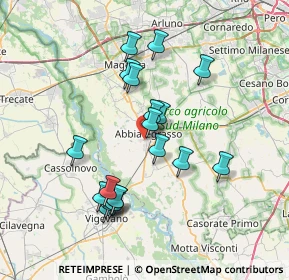 Mappa Via F. Kluzer, 20081 Abbiategrasso MI, Italia (6.79158)