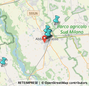 Mappa Via F. Kluzer, 20081 Abbiategrasso MI, Italia (6.3205)