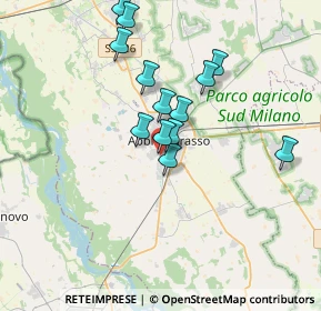 Mappa Via F. Kluzer, 20081 Abbiategrasso MI, Italia (3.04615)