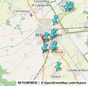 Mappa Via F. Kluzer, 20081 Abbiategrasso MI, Italia (1.53091)