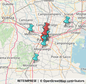 Mappa Via Marghera, 35123 Padova PD, Italia (6.99727)