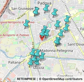 Mappa Via Marghera, 35123 Padova PD, Italia (0.91)