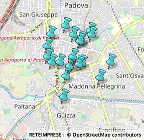 Mappa Via Marghera, 35123 Padova PD, Italia (0.6415)