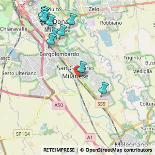 Mappa San Giuliano M.se, 20098 San Giuliano Milanese MI, Italia (2.64636)