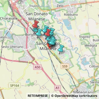 Mappa San Giuliano M.se, 20098 San Giuliano Milanese MI, Italia (0.827)