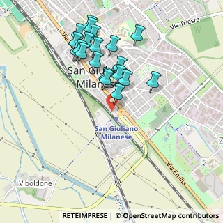 Mappa San Giuliano M.se, 20098 San Giuliano Milanese MI, Italia (0.487)