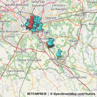 Mappa San Giuliano M.se, 20098 San Giuliano Milanese MI, Italia (7.777)