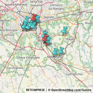 Mappa San Giuliano M.se, 20098 San Giuliano Milanese MI, Italia (6.931)