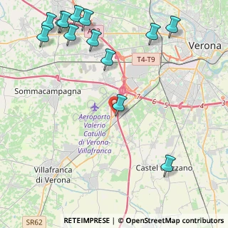 Mappa Via Borgo Bello, 37062 Villafranca di Verona VR, Italia (5.93846)