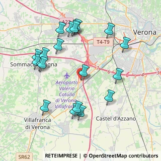 Mappa Via Borgo Bello, 37062 Villafranca di Verona VR, Italia (4.409)
