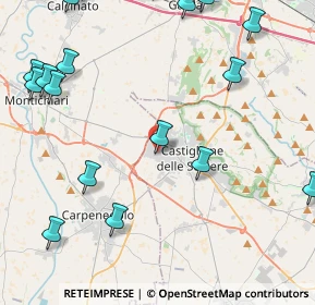 Mappa Via Antonio Meucci, 46043 Castiglione delle Stiviere MN, Italia (6.203)