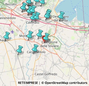 Mappa Via Antonio Meucci, 46043 Castiglione delle Stiviere MN, Italia (9.689)