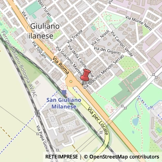 Mappa Via Roma, 69, 20098 Pantigliate, Milano (Lombardia)