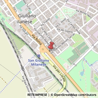 Mappa Via Roma, 61, 20098 San Giuliano Milanese, Milano (Lombardia)