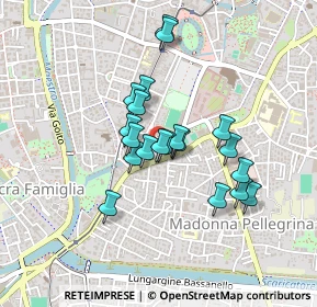 Mappa Via Giordano Bruno, 35123 Padova PD, Italia (0.338)