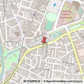 Mappa Via Giordano Bruno, 28, 35124 Padova, Padova (Veneto)