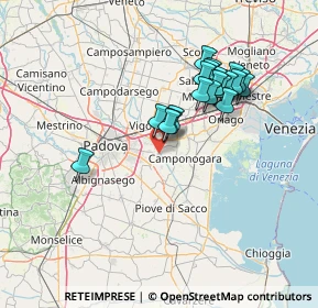 Mappa 30030 Vigonovo VE, Italia (12.516)