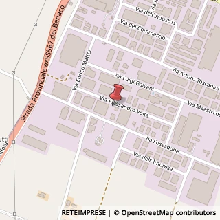 Mappa Via A. Volta, 25, 46043 Castiglione delle Stiviere, Mantova (Lombardia)