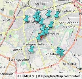 Mappa Via Bartolomeo Signoroni, 35126 Padova PD, Italia (1.495)