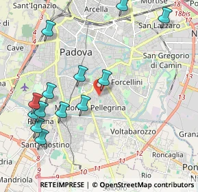 Mappa Via Bartolomeo Signoroni, 35126 Padova PD, Italia (2.34538)