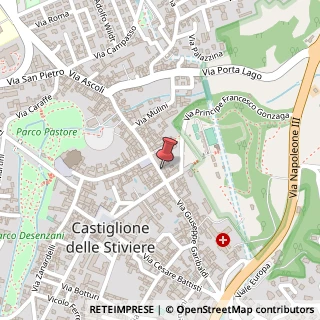 Mappa Via Pretorio, 13, 46043 Castiglione delle Stiviere, Mantova (Lombardia)