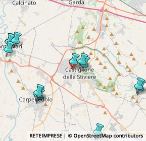 Mappa Via Raffaello, 46043 Castiglione delle Stiviere MN, Italia (6.4905)