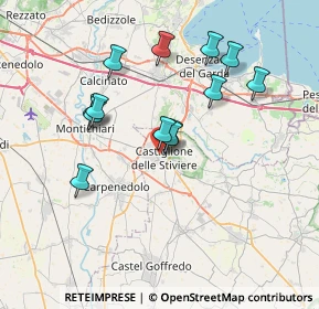 Mappa Via Martini, 46043 Castiglione delle Stiviere MN, Italia (6.61077)