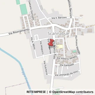 Mappa Via Gasparine, Snc, 26020 Palazzo Pignano, Cremona (Lombardia)