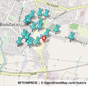 Mappa Circonvallazione, 37047 San Bonifacio VR, Italia (0.4315)