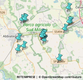 Mappa 20071 Vermezzo MI, Italia (3.64125)