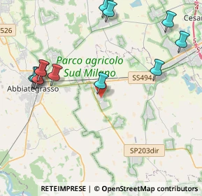 Mappa 20071 Vermezzo MI, Italia (4.98833)