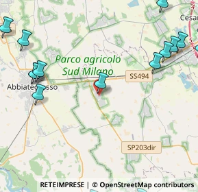 Mappa 20071 Vermezzo MI, Italia (7.117)