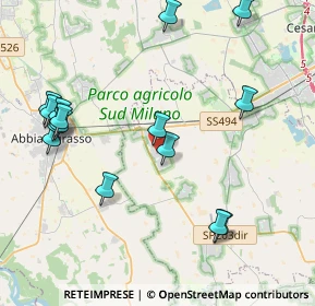 Mappa 20071 Vermezzo MI, Italia (4.68333)