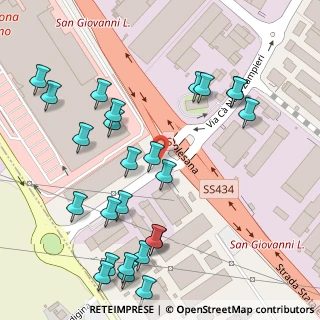 Mappa Via Cà Nova Zampieri, 37057 Verona VR, Italia (0.14)