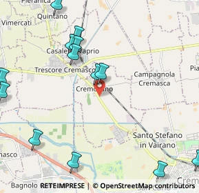 Mappa 26010 Cremosano CR, Italia (2.84643)