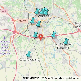 Mappa Str. delle Trincee, 37135 Verona VR, Italia (4.20273)