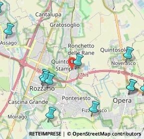 Mappa Fiordaliso, 20089 Rozzano MI, Italia (2.8425)