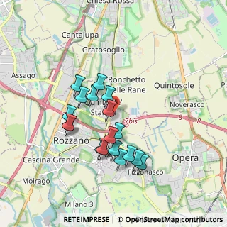 Mappa Fiordaliso, 20089 Rozzano MI, Italia (1.60222)