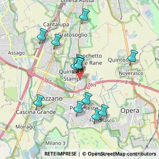 Mappa Fiordaliso, 20089 Rozzano MI, Italia (1.84846)