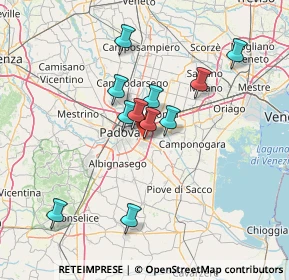 Mappa Corso Stati Uniti, 35010 Padova PD, Italia (12.09364)