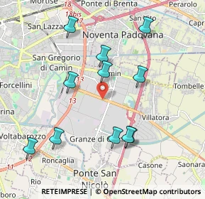 Mappa Corso Stati Uniti, 35010 Padova PD, Italia (2.02727)