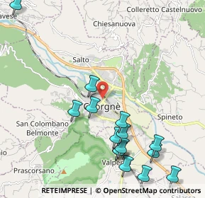 Mappa 10082 Cuorgnè TO, Italia (2.46933)