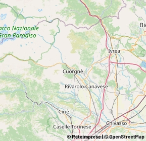 Mappa 10082 Cuorgnè TO, Italia (19.18778)