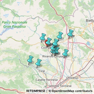 Mappa Via Trieste, 10082 Cuorgnè TO, Italia (8.79429)