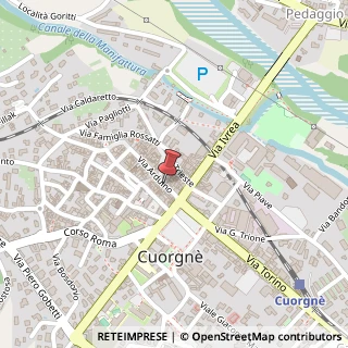 Mappa Via Arduino,  11, 10082 Cuorgnè, Torino (Piemonte)